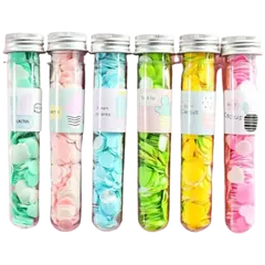 Portable Mini Soap Tablets Flower Paper Soap Travel Accessory Send Random Colors-Cherry flavor (1 pc) - Rokomari